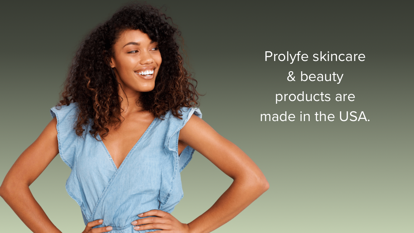 Prolyfe nontoxic vegan skincare Made in the usa